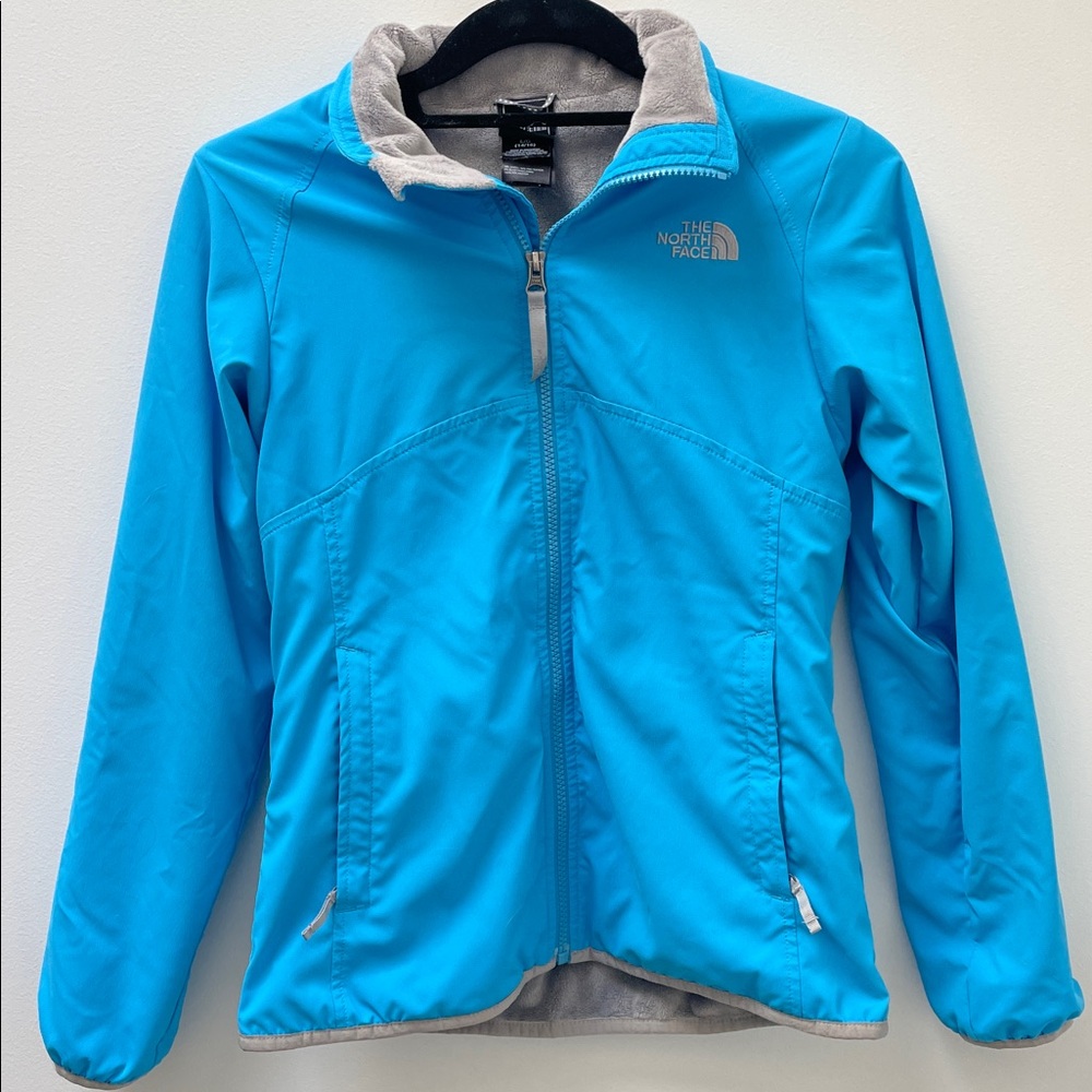 North Face fleece lined shell